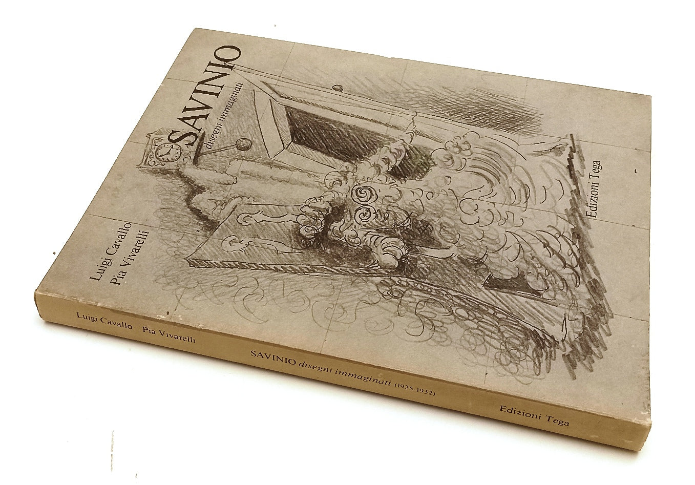LT- SAVINIO DISEGNI IMMAGINATI 1925/1932- CAVALLI VIVARELLI- TEGA- 1984-B-XFS187