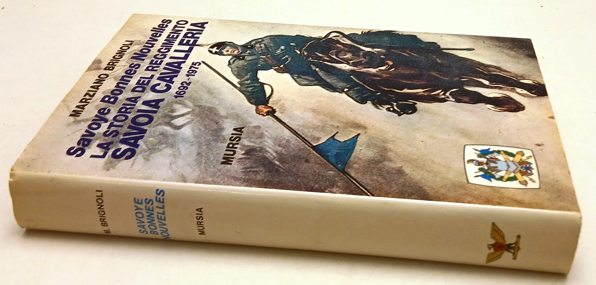 LS- STORIA REGGIMENTO SAVOIA CAVALLERIA - BRIGNOLI - MURSIA --- 1986- CS- ZFS49