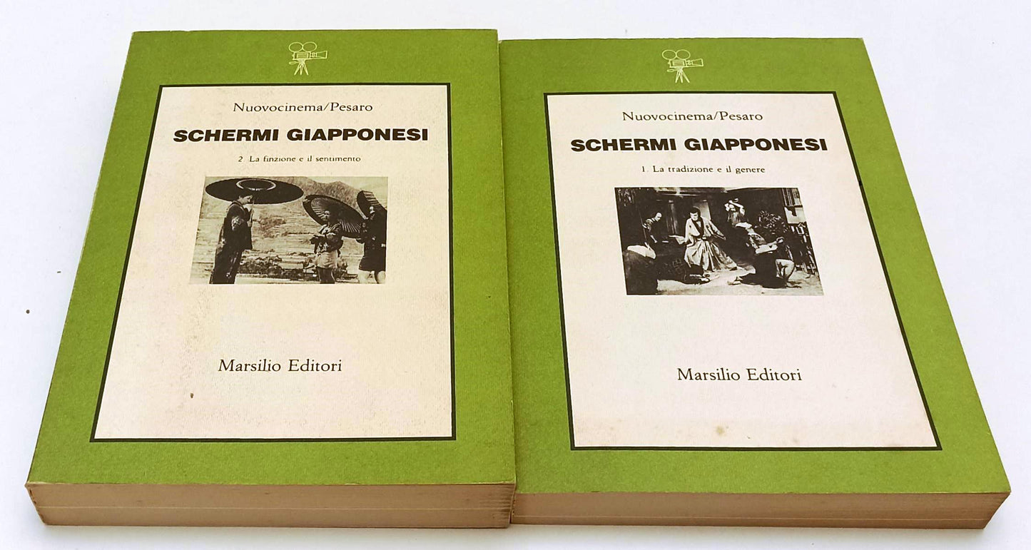 LW- SCHERMI GIAPPONESI 2 VOLUMI-- MARSILIO- NUOVOCINEMA PESARO-- 1984- B- YFS500