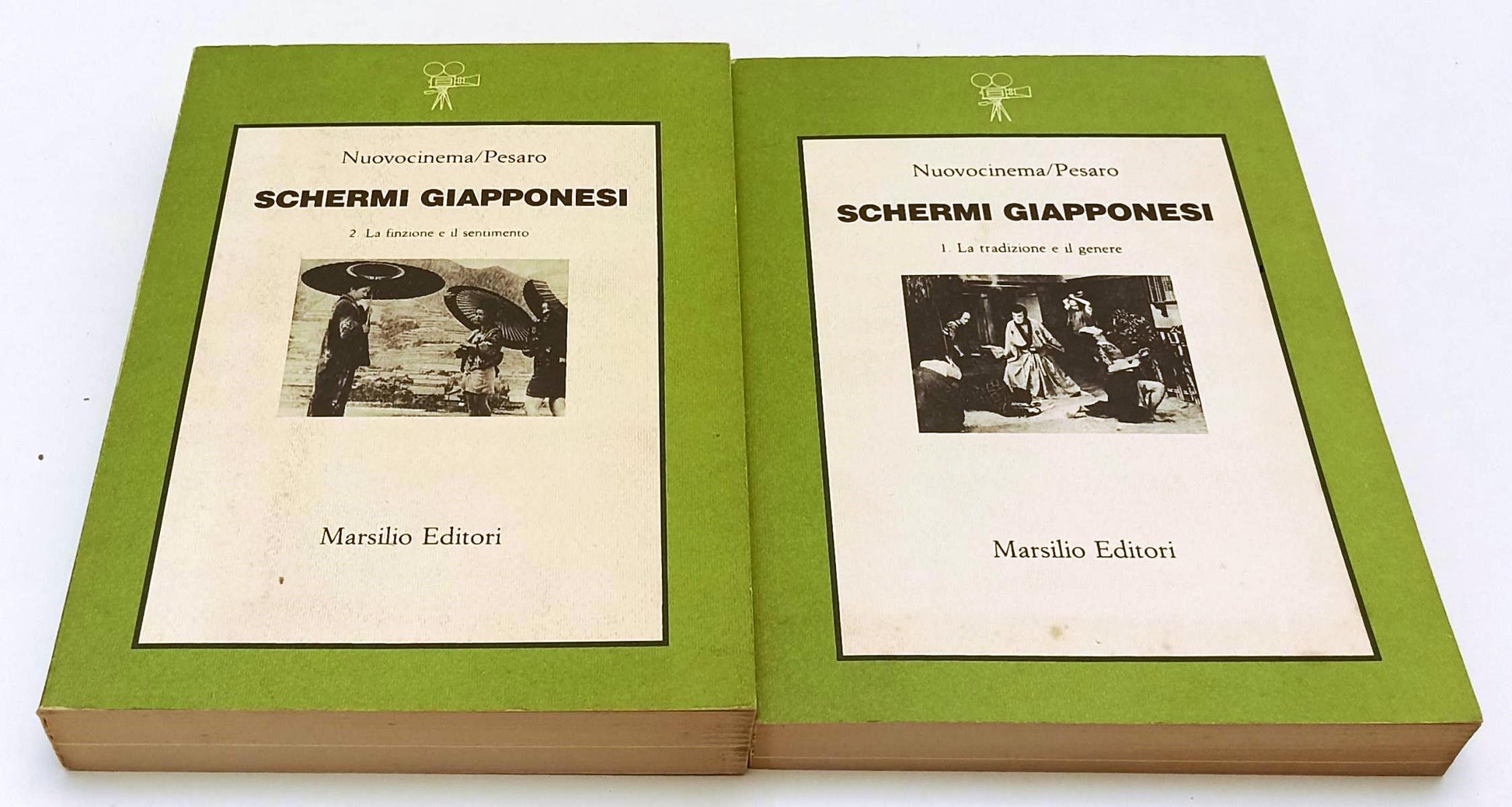 LW- SCHERMI GIAPPONESI 2 VOLUMI-- MARSILIO- NUOVOCINEMA PESARO-- 1984- B- YFS500