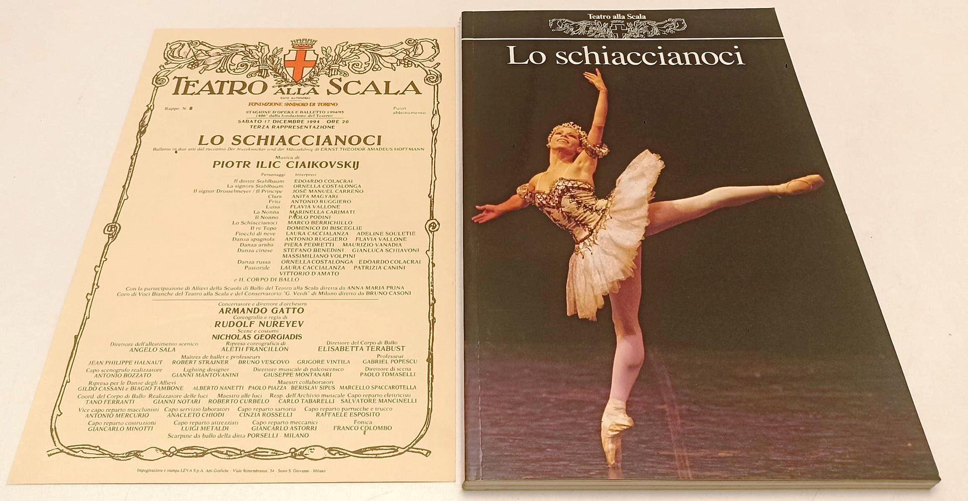 LT- TEATRO ALLA SCALA STAGIONE 1994/95 LO SCHIACCIANOCI di CIAIKOWSKIJ - YFS977