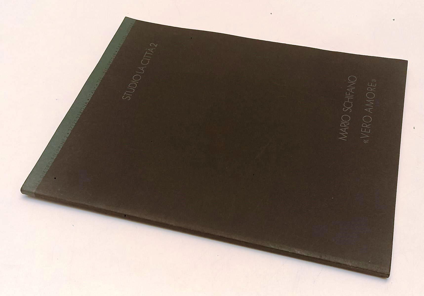 LT- STUDIO LA CITTA' MARIO SCHIFANO VERO AMORE CATALOGO MOSTRA 1990 - B - RVSa294