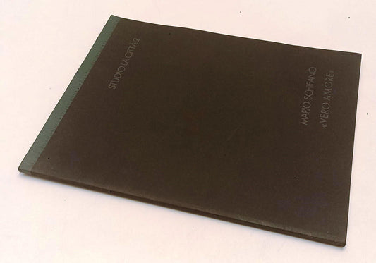 LT- STUDIO LA CITTA' MARIO SCHIFANO VERO AMORE CATALOGO MOSTRA 1990 - B - RVSa294