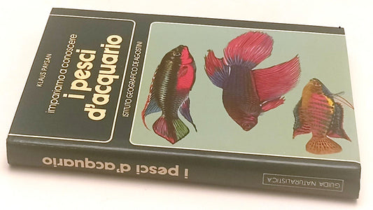 LZ- IMPARIAMO A CONOSCERE I PESCI D'ACQUARIO- PAYSAN- DeAGOSTINI- 1986- CS- ZFS9