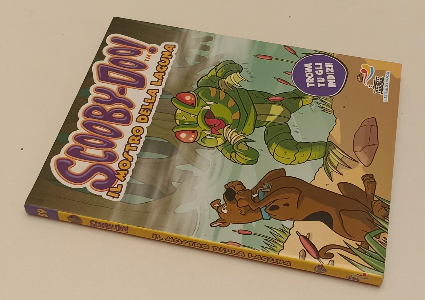 LB- SCOOBY-DOO! E IL MOSTRO DELLA LAGUNA 59- PIEMME BATTELLO VAPORE- 2016- B-RGZ