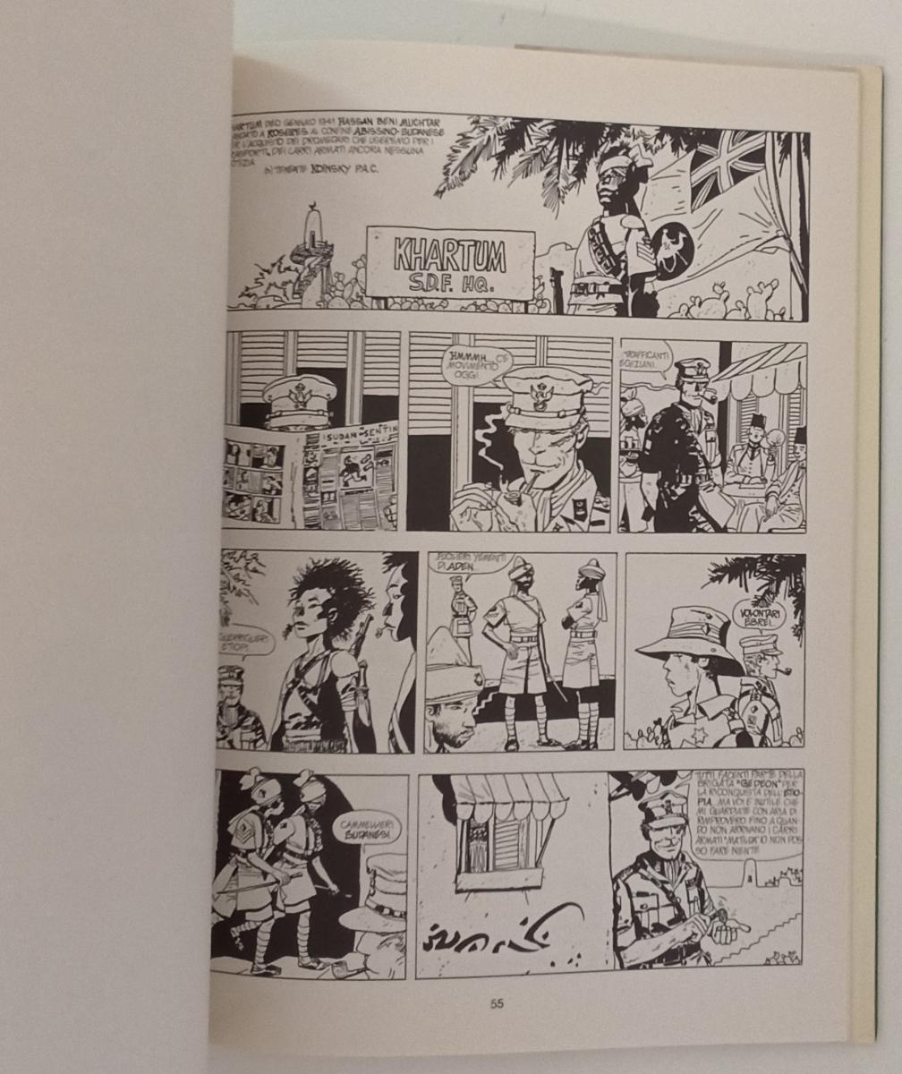 FV- GLI SCORPIONI DEL DESERTO- HUGO PRATT- MONDADORI GRANDI FUMETTI- 1978- B-N23