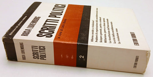 LS- SCRITTI POLITICI - ROSA LUXEMBURG - EDITORI RIUNITI ---- B- ZFS62
