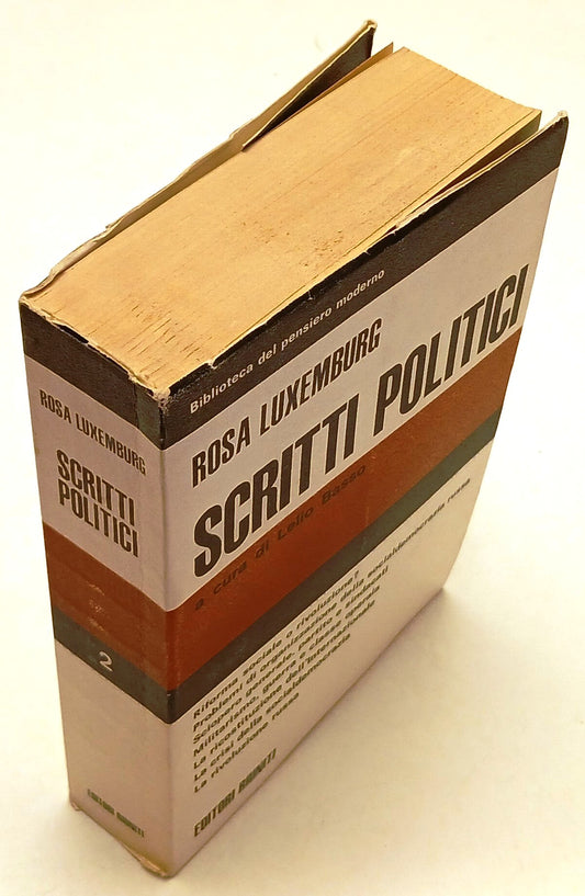 LS- SCRITTI POLITICI - ROSA LUXEMBURG - EDITORI RIUNITI ---- B- ZFS62