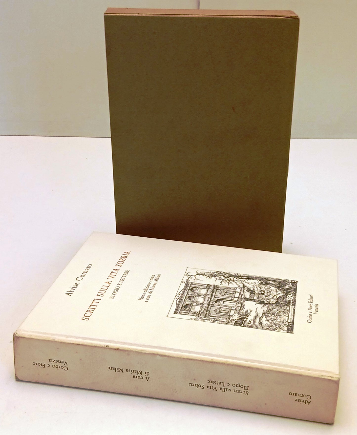 LZ- SCRITTI SULLA VITA SOBRIA - ALVISE CORNARO- CORBO E FIORE--- 1983- CS- ZFS75