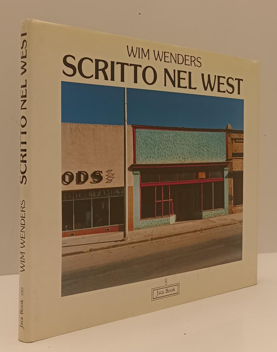 LZ- SCRITTO NEL WEST- WIM WENDERS- JACA BOOK- PUNTO E VIRGOLA-- 1988- CS- YFS122