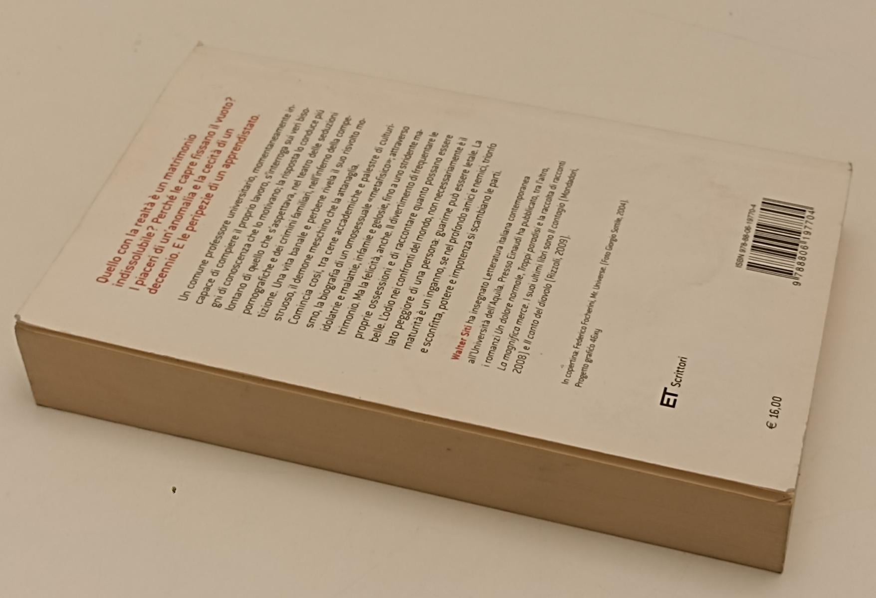 LN- SCUOLA DI NUDO - WALTER SITI - EINAUDI - ET SCRITTORI -- 2009 - B - XFS