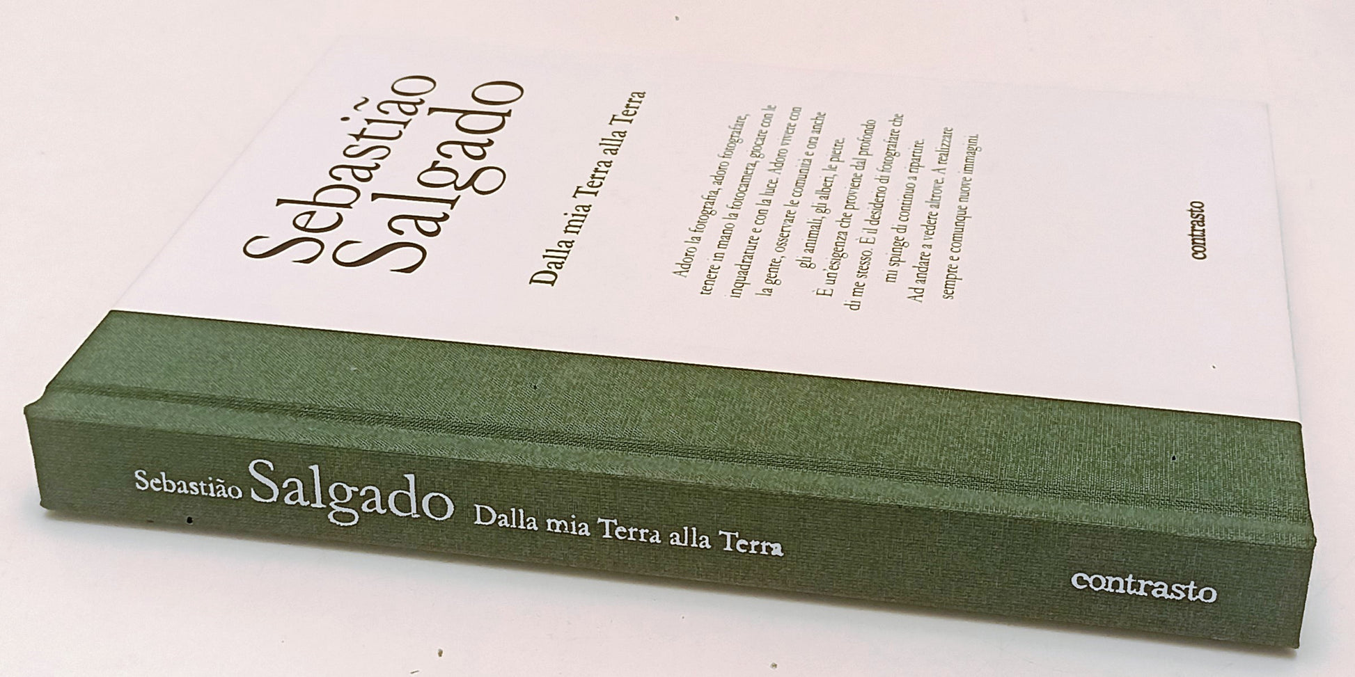 LZ- DALLA MIA TERRA ALLA TERRA - SEBASTIAO SALGADO- CONTRASTO--- 2016- C- YFS656