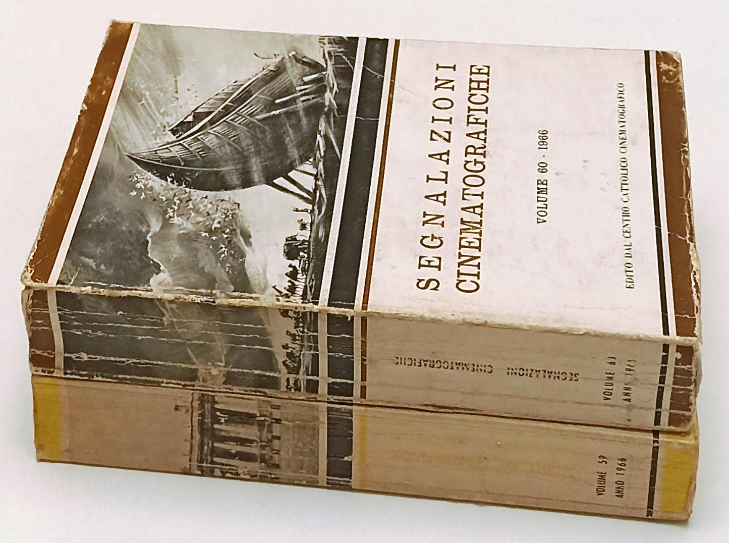 LW- SEGNALAZIONI CINEMATOGRAFICHE VOLUMI 59/60 1966 - CENTRO CATTOLICO - YFS488