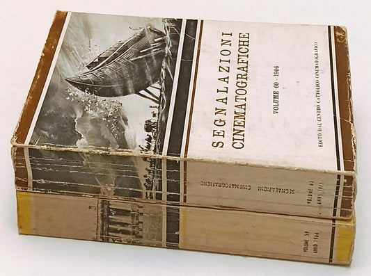 LW- SEGNALAZIONI CINEMATOGRAFICHE VOLUMI 59/60 1966 - CENTRO CATTOLICO - YFS488