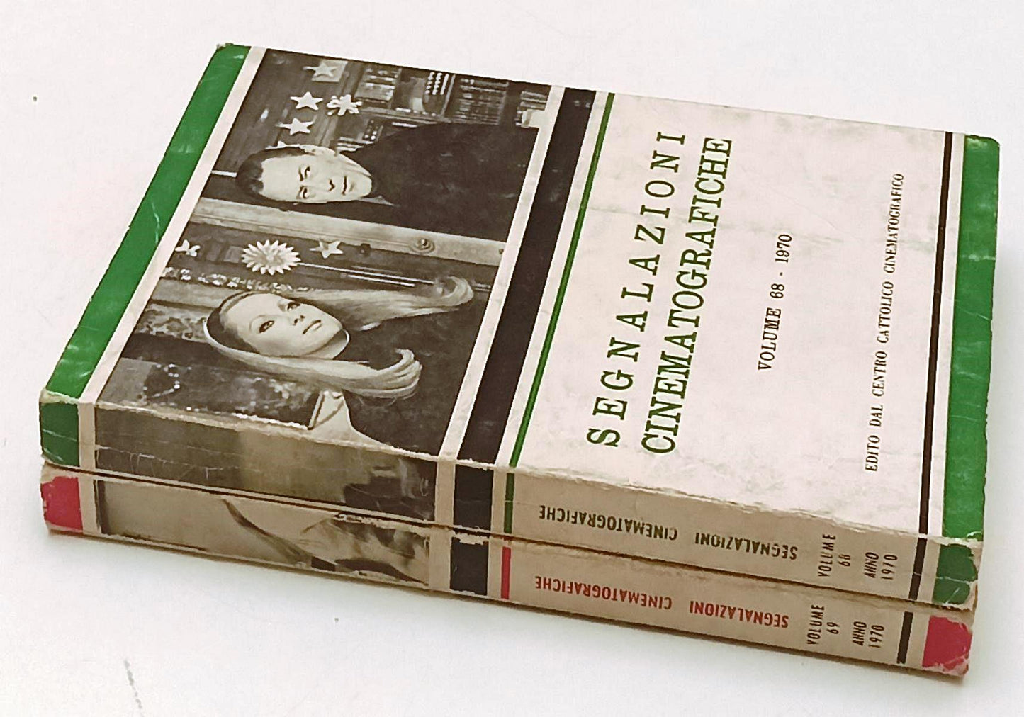 LW- SEGNALAZIONI CINEMATOGRAFICHE VOLUMI 68/69 1970 - CENTRO CATTOLICO - YFS488