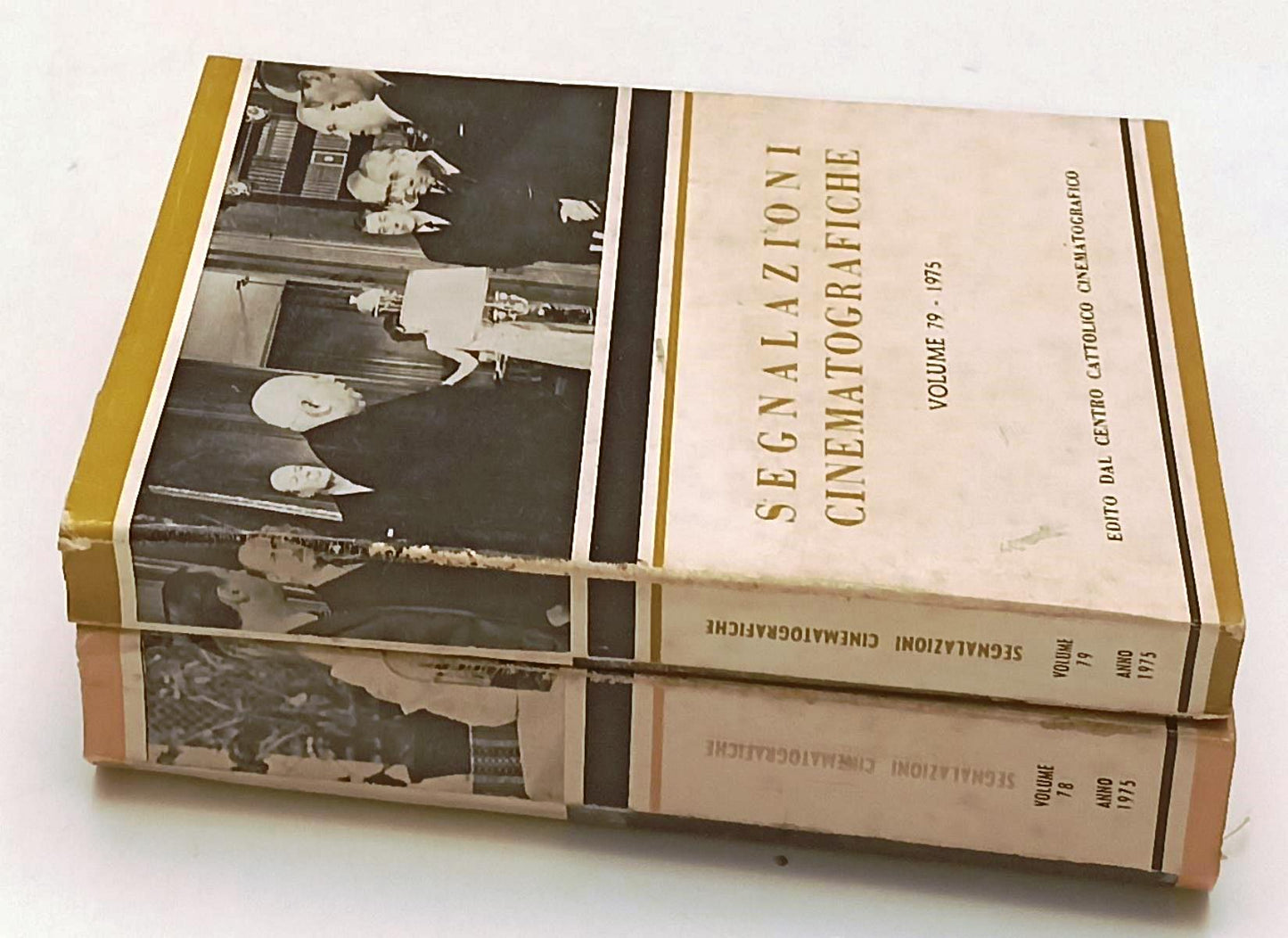 LW- SEGNALAZIONI CINEMATOGRAFICHE VOLUMI 78/79 1975 - CENTRO CATTOLICO - YFS488