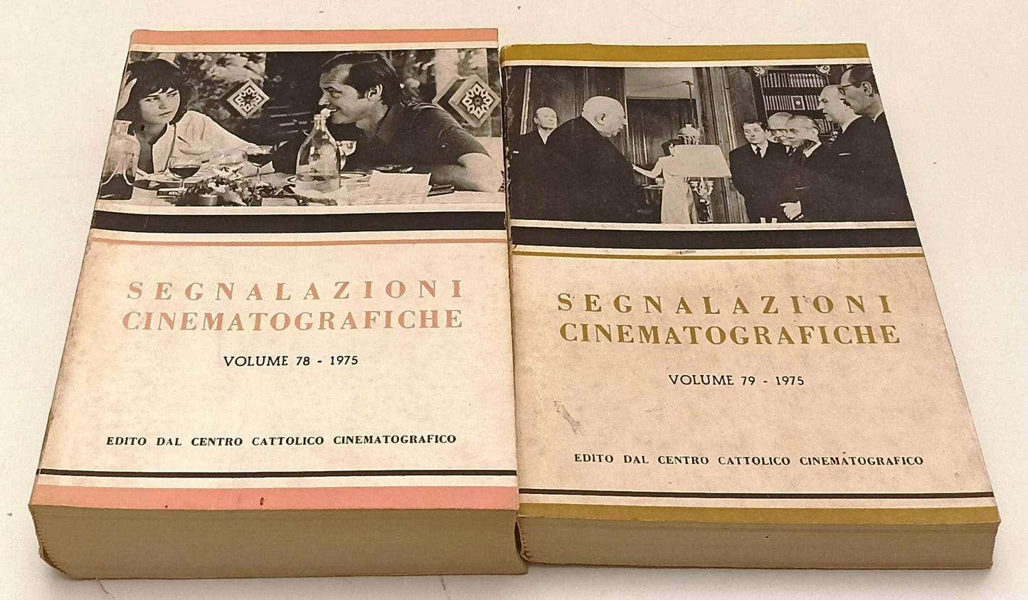 LW- SEGNALAZIONI CINEMATOGRAFICHE VOLUMI 78/79 1975 - CENTRO CATTOLICO - YFS488
