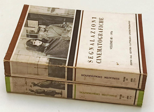 LW- SEGNALAZIONI CINEMATOGRAFICHE VOLUMI 80/81 1976 - CENTRO CATTOLICO - YFS488