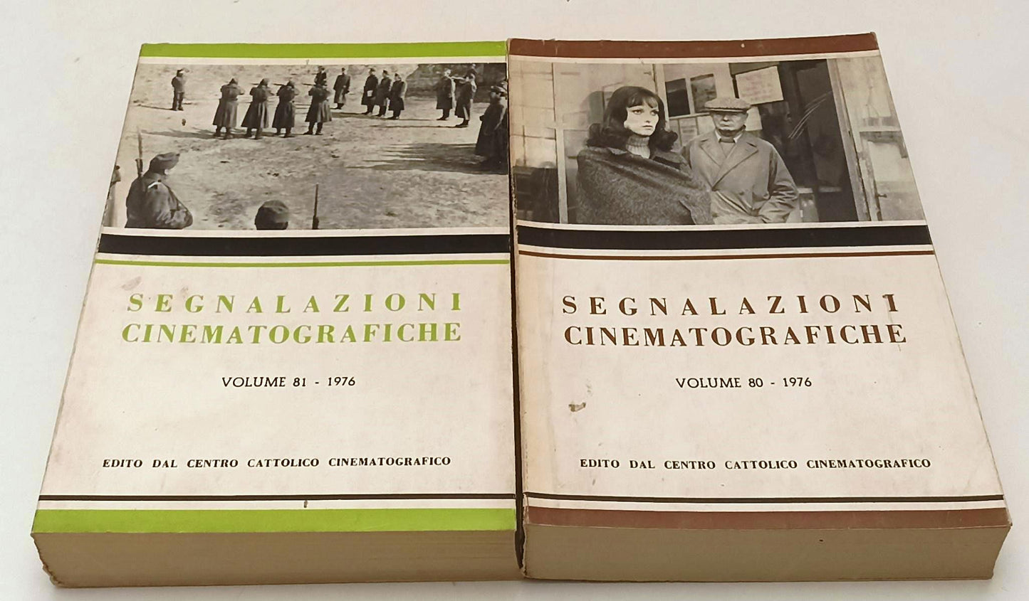 LW- SEGNALAZIONI CINEMATOGRAFICHE VOLUMI 80/81 1976 - CENTRO CATTOLICO - YFS488