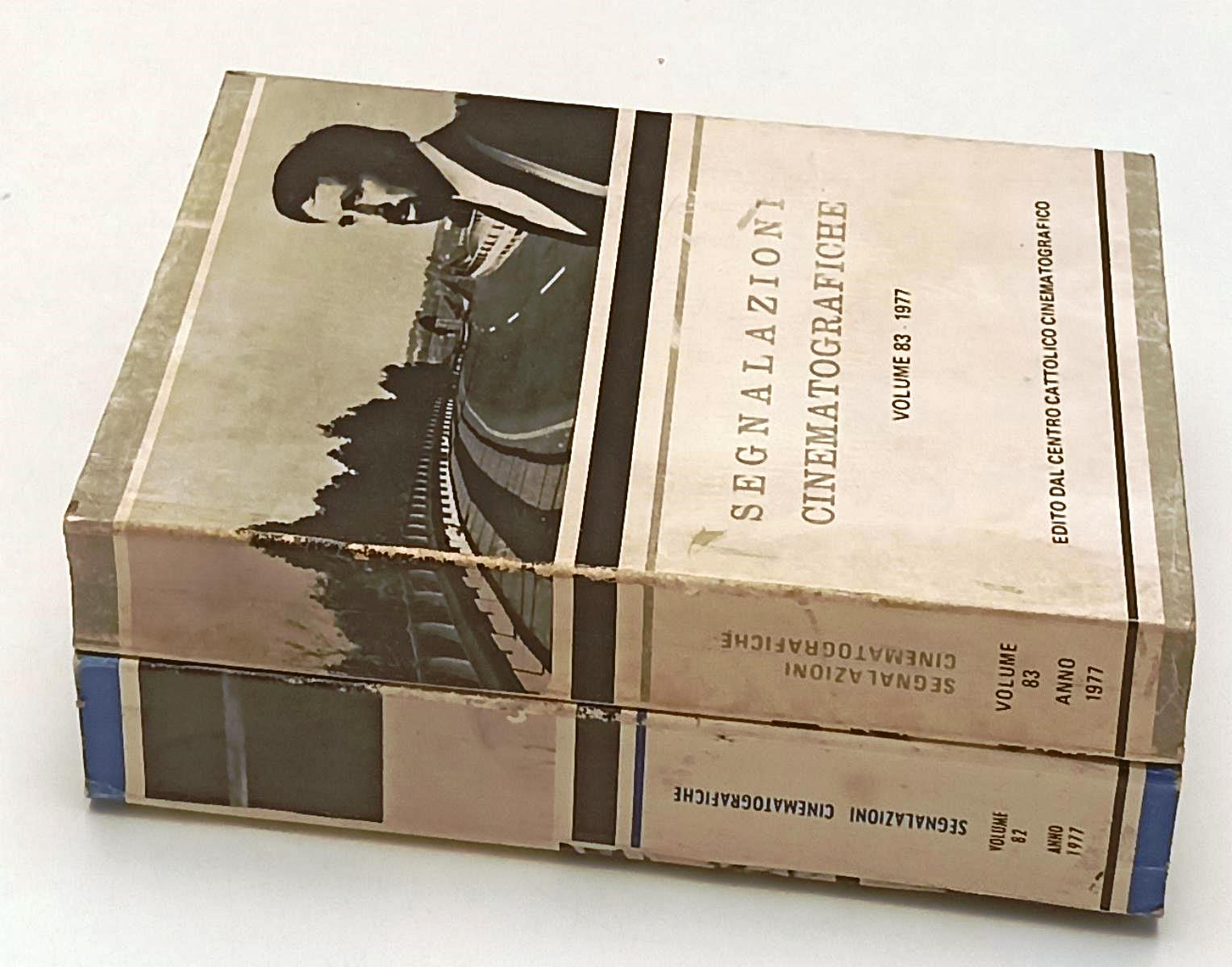 LW- SEGNALAZIONI CINEMATOGRAFICHE VOLUMI 82/83 1977 - CENTRO CATTOLICO - YFS485