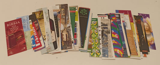 CV- LOTTO 60 SEGNALIBRO SEGNALIBRI - RVSa128