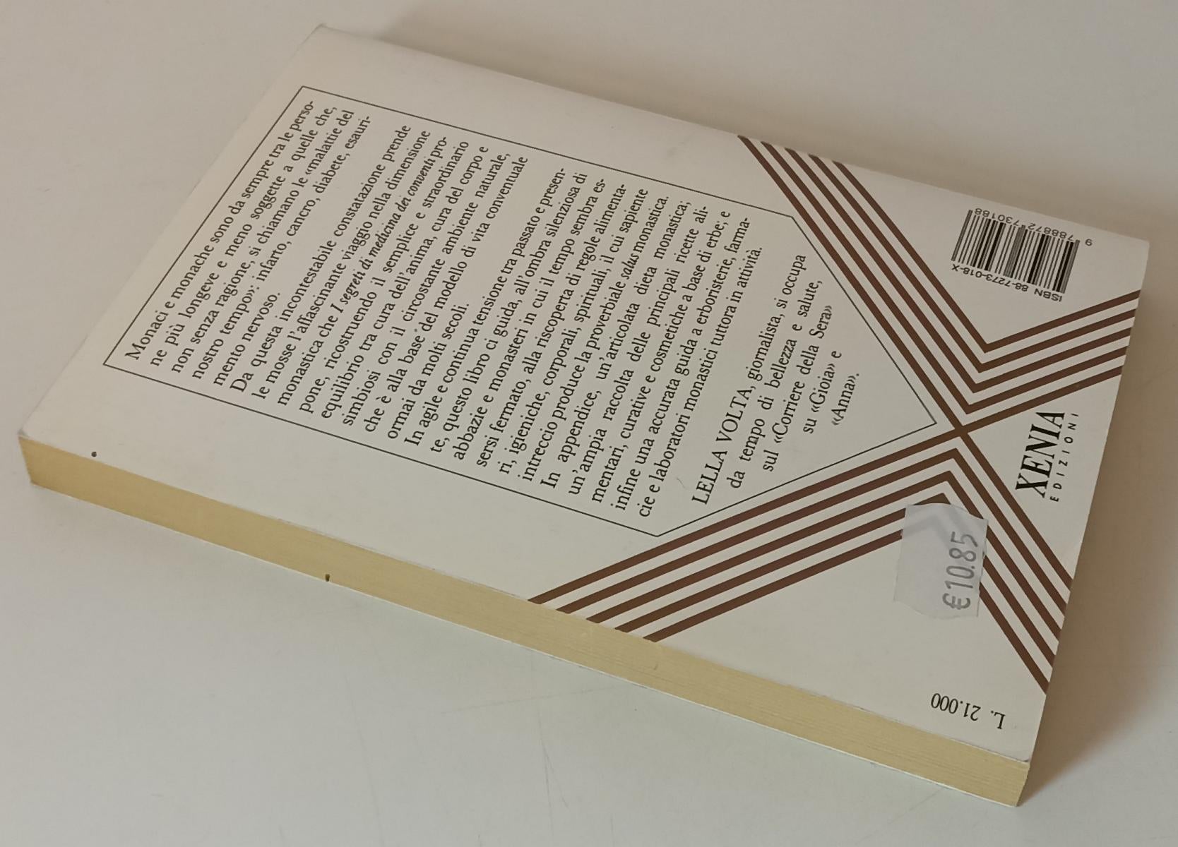 LZ- SEGRETI DI MEDICINA DEI CONVENTI - LELLA VOLTA - XENIA --- 1992 - B - XFS137