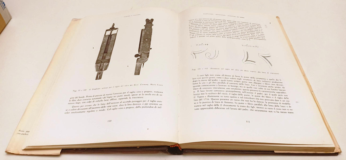 LZ- I SEGRETI DI STRADIVARI - SIMONE SACCONI- LIBRERIA CONVEGNO- 1972- CS- XFS90