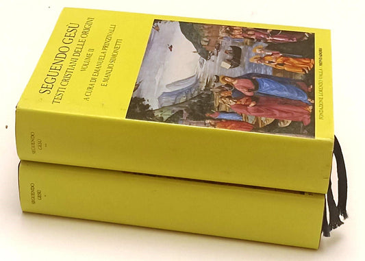 LD- SEGUENDO GESU' VOLUMI I/II - PRINZIVALLI SIMONETTI- MONDADORI---- CS- ZFS161