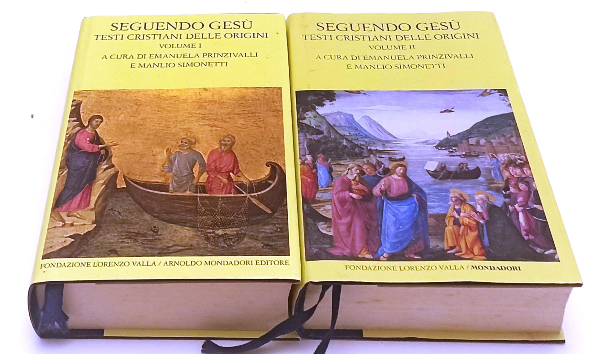 LD- SEGUENDO GESU' VOLUMI I/II - PRINZIVALLI SIMONETTI- MONDADORI---- CS- ZFS161
