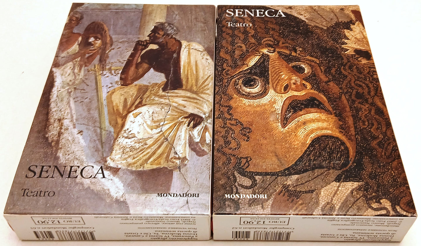 LN- TEATRO 2 VOLUMI - SENECA - MONDADORI TV SEC - CLASSICI GRECI LATINI - C- XFS