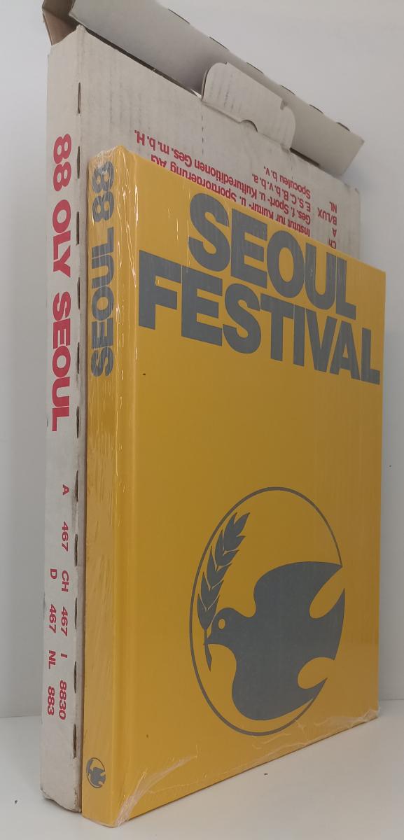 LC- SEOUL FESTIVAL 88 OLY SEOUL LIBRO UFFICIALE BLISTERATO - 1988- C- ZFS369