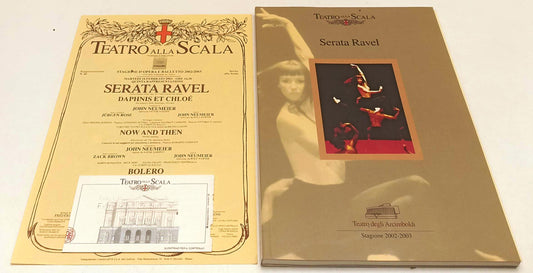 LT- TEATRO ALLA SCALA STAGIONE 2002/2003 SERATA RAVEL TEATRO ARCIMBOLDI - YFS977