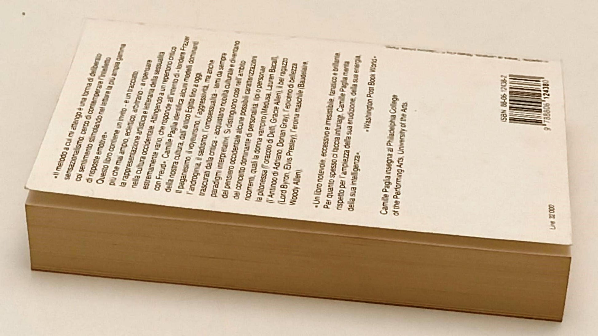LZ- SEXUAL PERSONAE - CAMILLE PAGLIA - EINAUDI - GLI STRUZZI -- 1993 - B - XFS92
