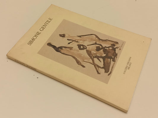LT- SIMONE GENTILE DISEGNI E DIPINTI -- GALLERIA VINCIANA --- 1987- BS- XFS178