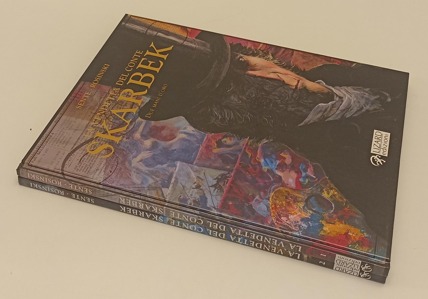 FV- LA VENDETTA DEL CONTE SKARBEK VOLUMI 1/2 - SENTE ROSINSKI - LIZARD -- C- C24