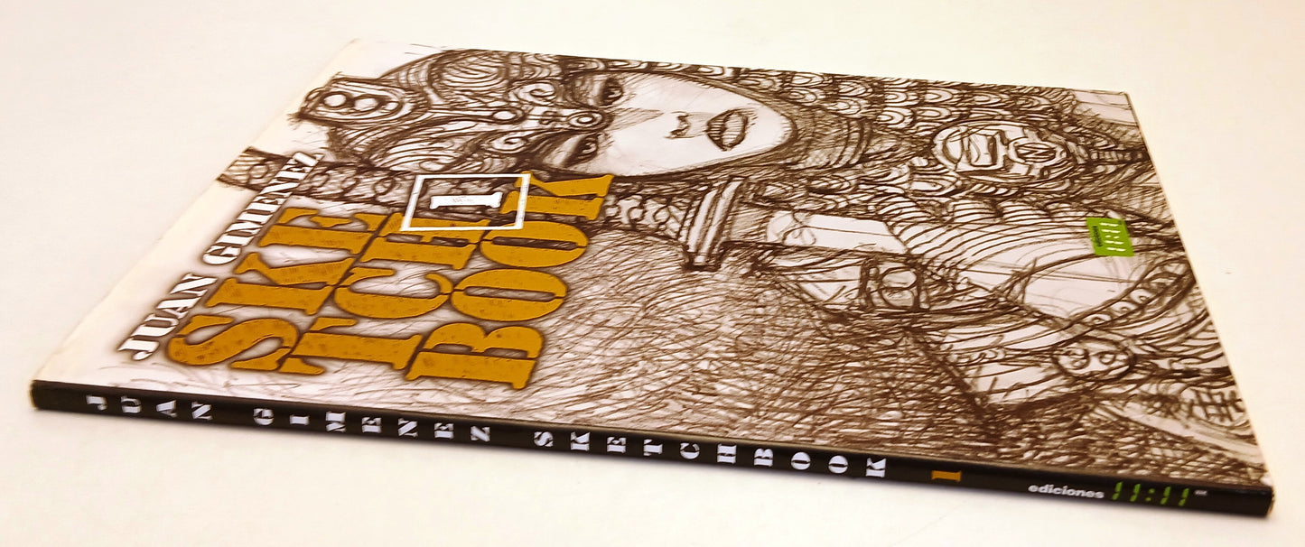 FV- SKETCHBOOK 1 - JUAN GIMENEZ - EDICIONES 11:11 - 2005 - BS - Z25