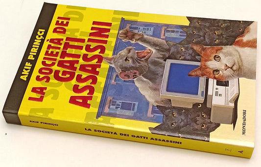 LG- LA SOCIETA' DEI GATTI ASSASSINI- ANIF PIRINCCI- MONDADORI- RAGAZZI--- B- XFS