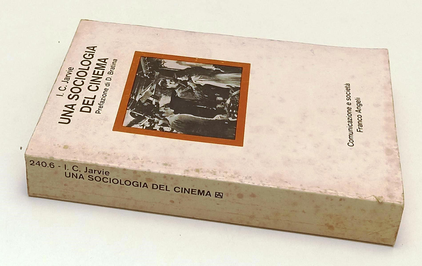 LW- UNA SOCIOLOGIA DEL CINEMA - JARVIE - FRANCO ANGELI --- 1977- B- YFS569