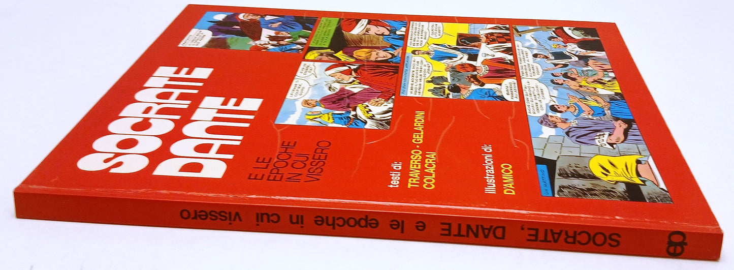 FV- SOCRATE E DANTE - TRAVERSO GELARDINI COLACRAI D'AMICO- PAOLINE- 1976- C- H25