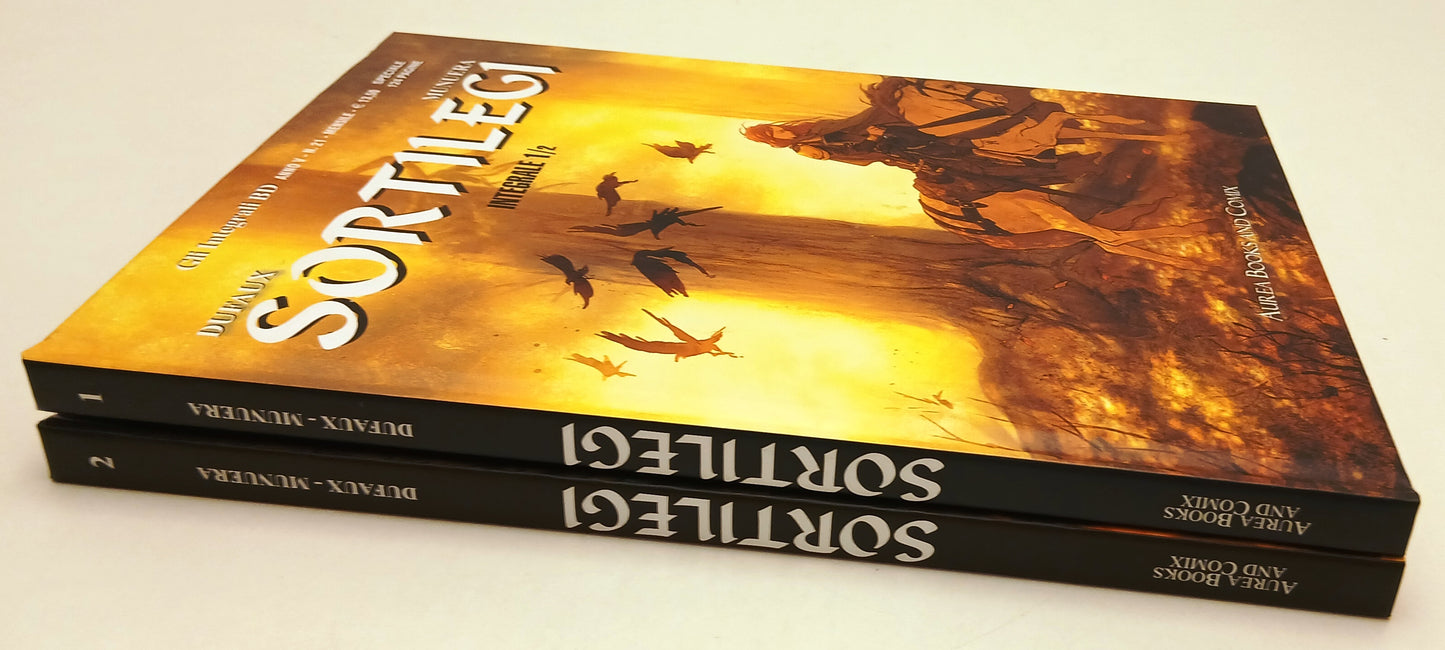 FV- SORTILEGI INTEGRALE 1/2 COMPLETA - DUFAUX MUNUERA- AUREA BOOKS- 2020- C- Z25