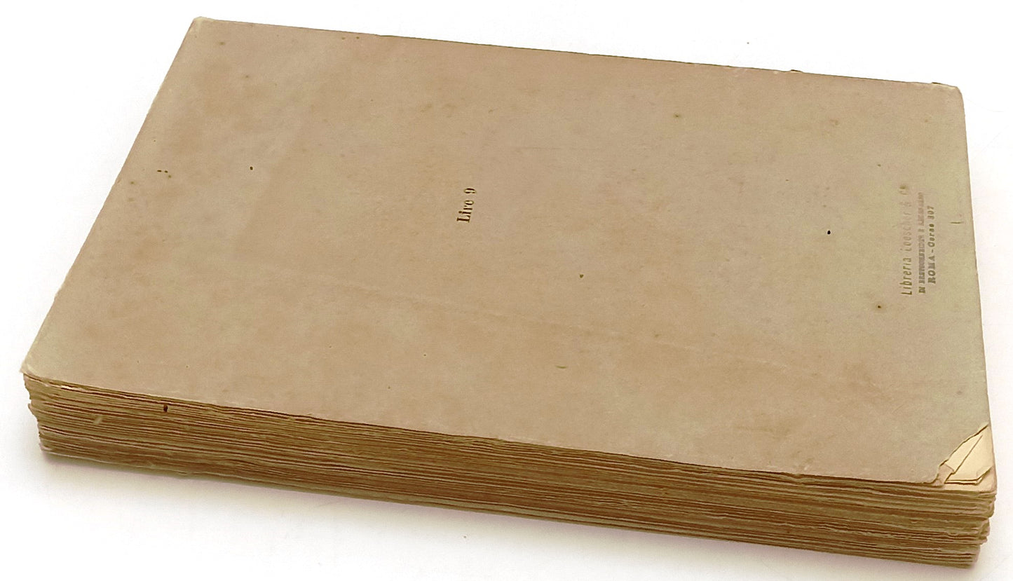 LH- LA SOVRANITA' POPOLARE - PIETRO ELLERO - FAVA E GARAGNANI --- 1886- B- XFS61