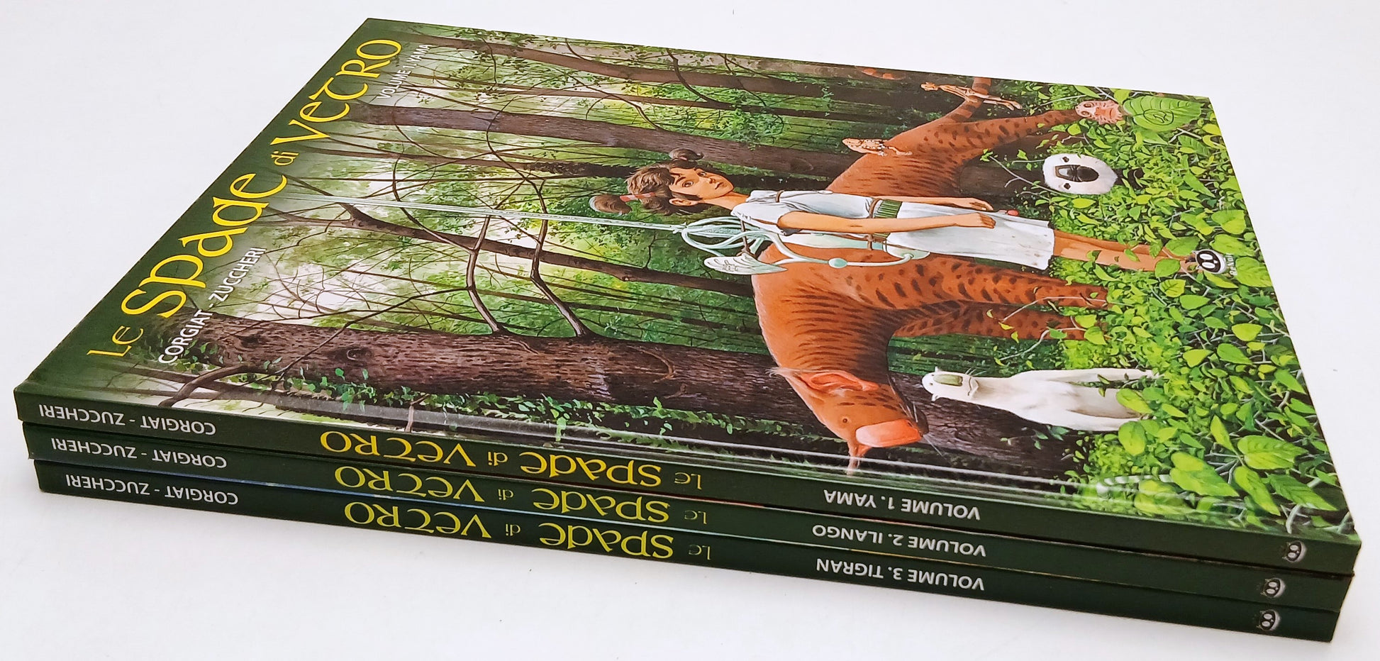 FV- LE SPADE DI VETRO VOLUMI 1/3 YAMA - CORGIAT ZUCCHERI - RENOIR - 2009- C- Z25