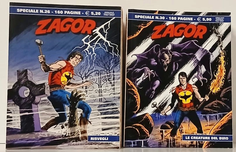 Zagor speciale 1/30 senza albetto - Bonelli - sequenza completa - C26