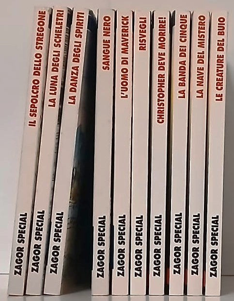Zagor speciale 1/30 senza albetto - Bonelli - sequenza completa - C26