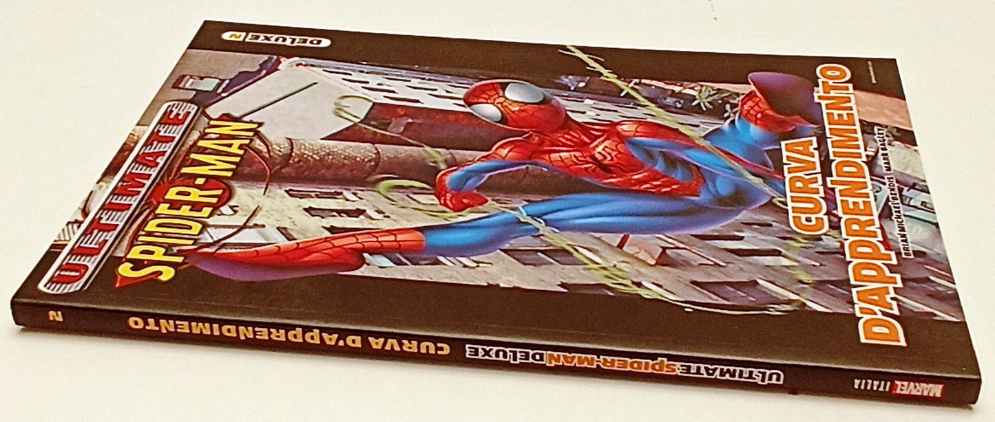 FV- ULTIMATE SPIDER-MAN DELUXE 2 CURVA D'APPRENDIMENTO - BENDIS - PANINI- B- F25