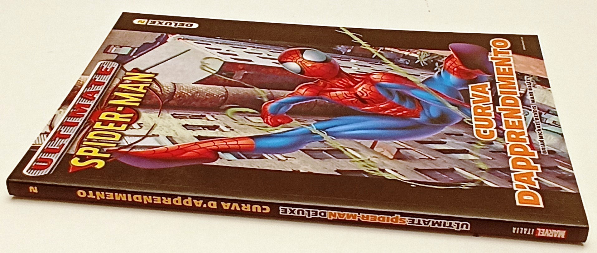 FV- ULTIMATE SPIDER-MAN DELUXE 2 CURVA D'APPRENDIMENTO - BENDIS - PANINI- B- F25