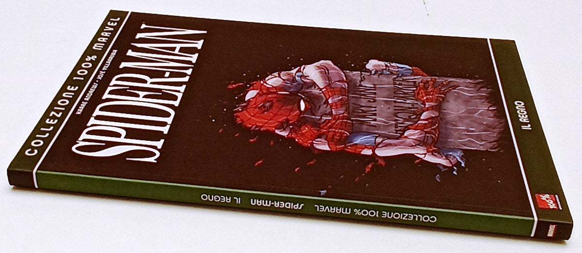 FV- COLLEZIONE 100% MARVEL SPIDER-MAN IL REGNO- ANDREWS VILLARRUBIA- PANINI- F25