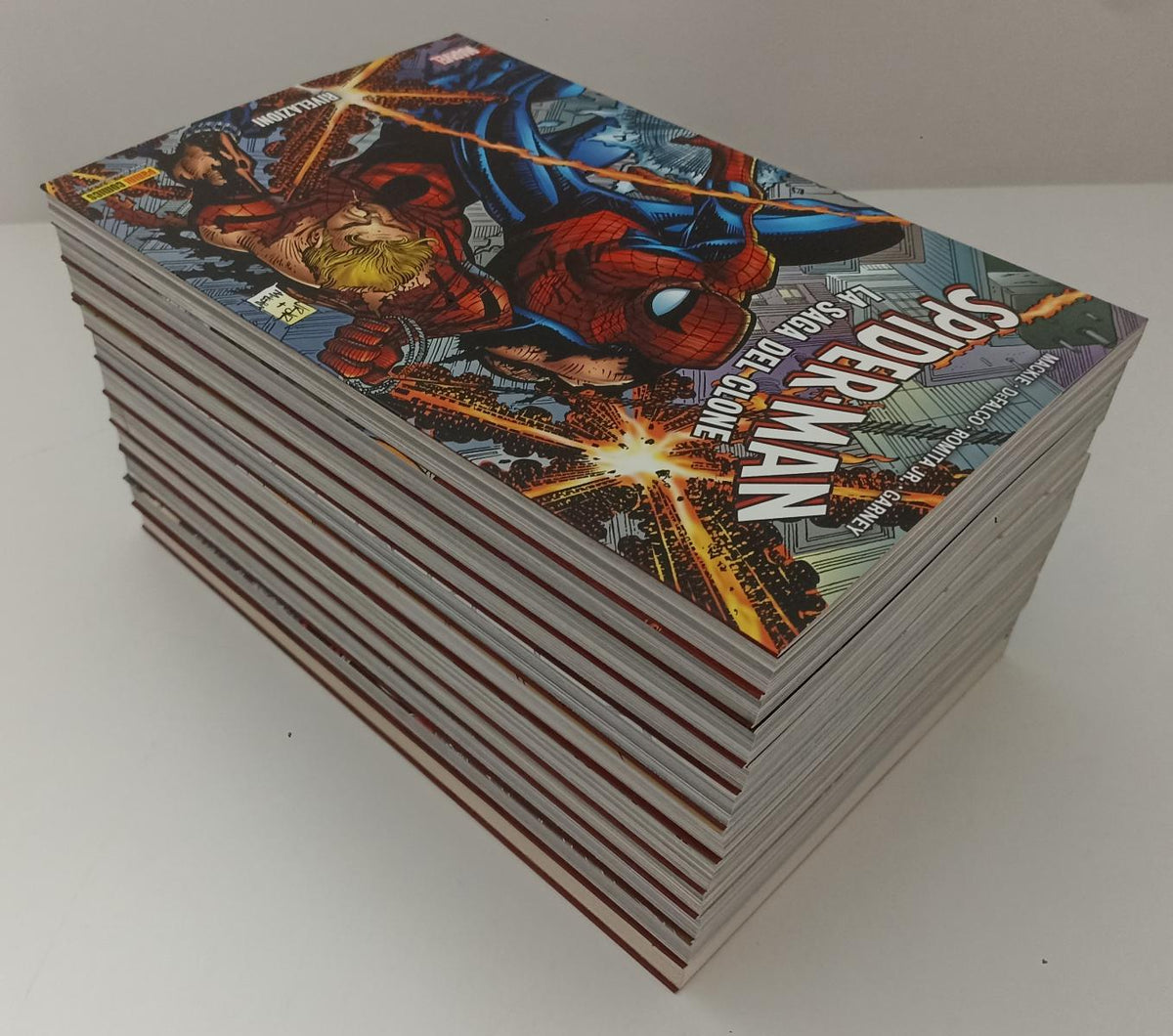 FV- SPIDER-MAN LA SAGA DEL CLONE 2/9 BROSSURATI -- MARVEL PANINI COMICS-- B- F23