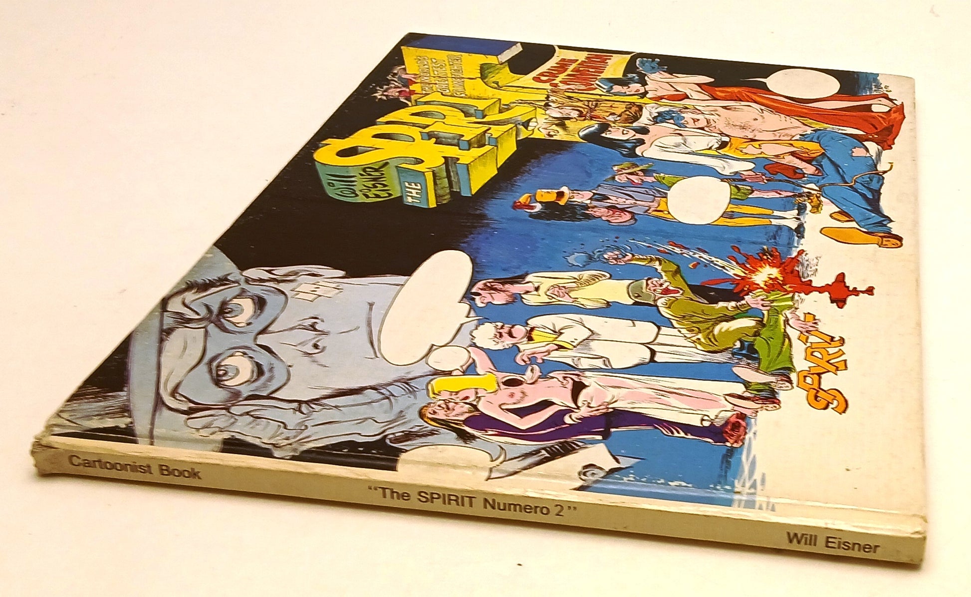 FV- THE SPIRIT 2 - WILL EISNER - BERNAZZALI CARTOONIST BOOK - 1987 - C- Z25