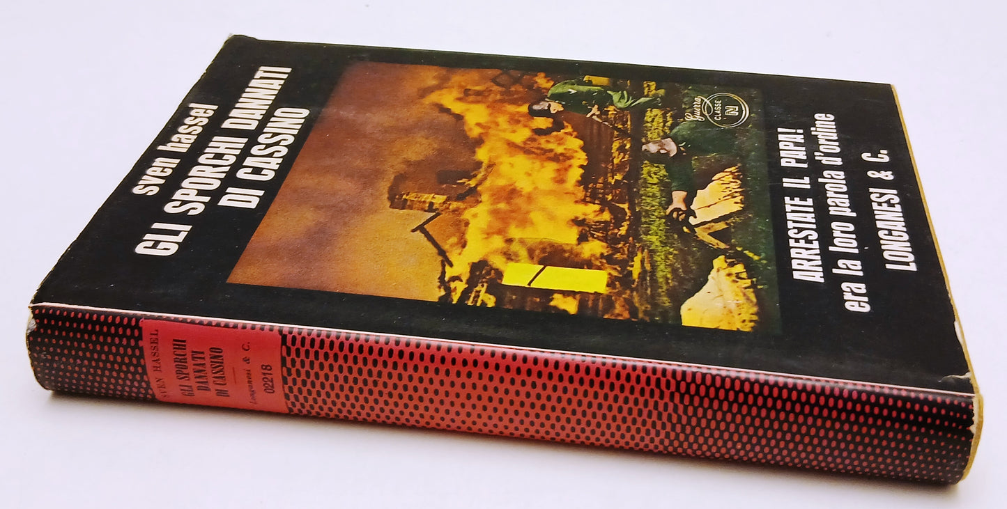 LN- GLI SPORCHI DANNATI DI CASSINO- SVEN HASSEL- LONGANESI- IL CAMMEO- CS-YFSXXX